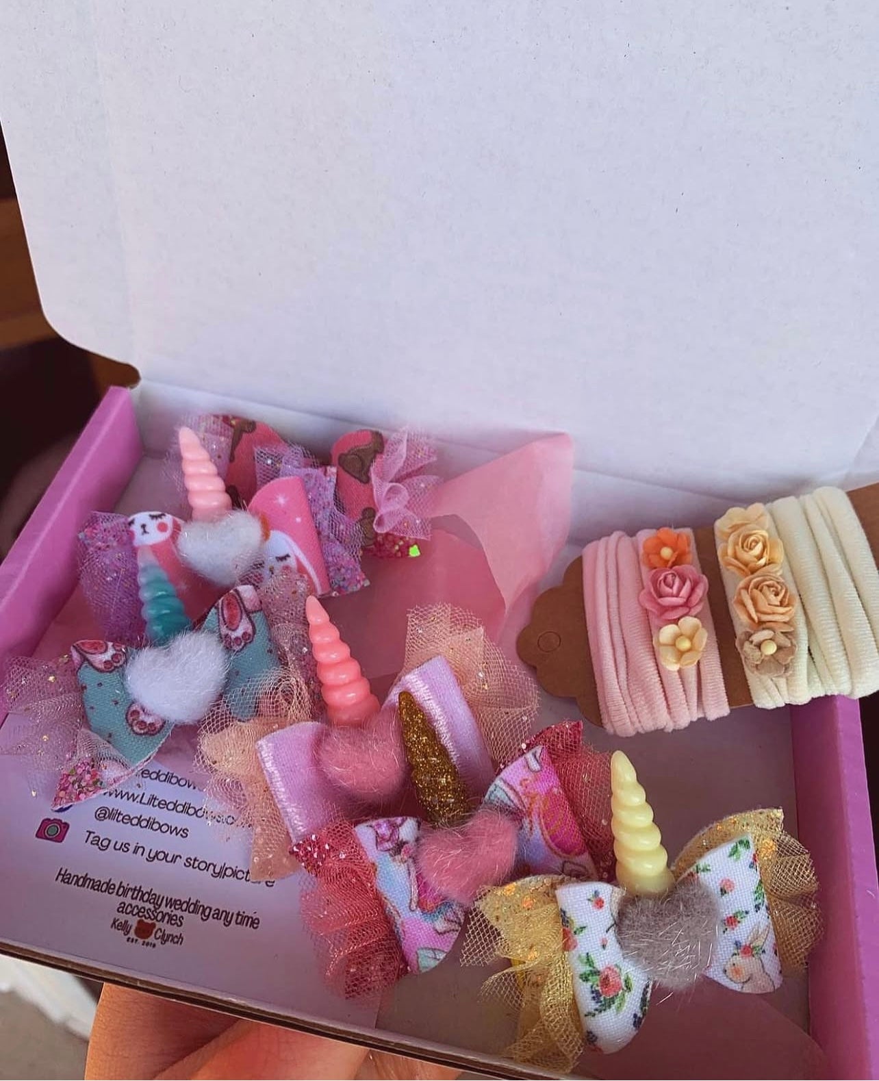 Mini mini felt fabric girly designs