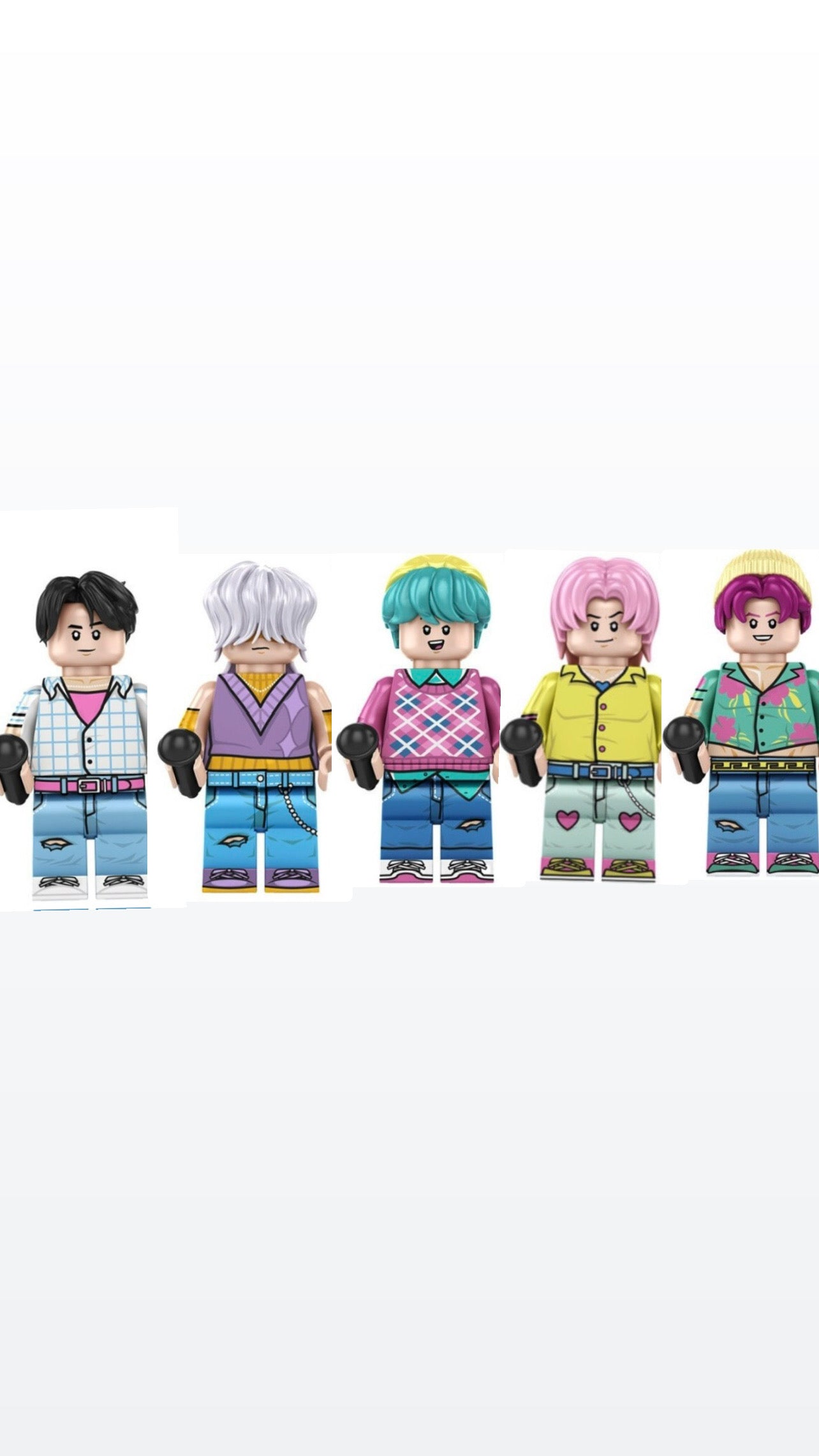 K-pop demon hunter / Saja boys figures set