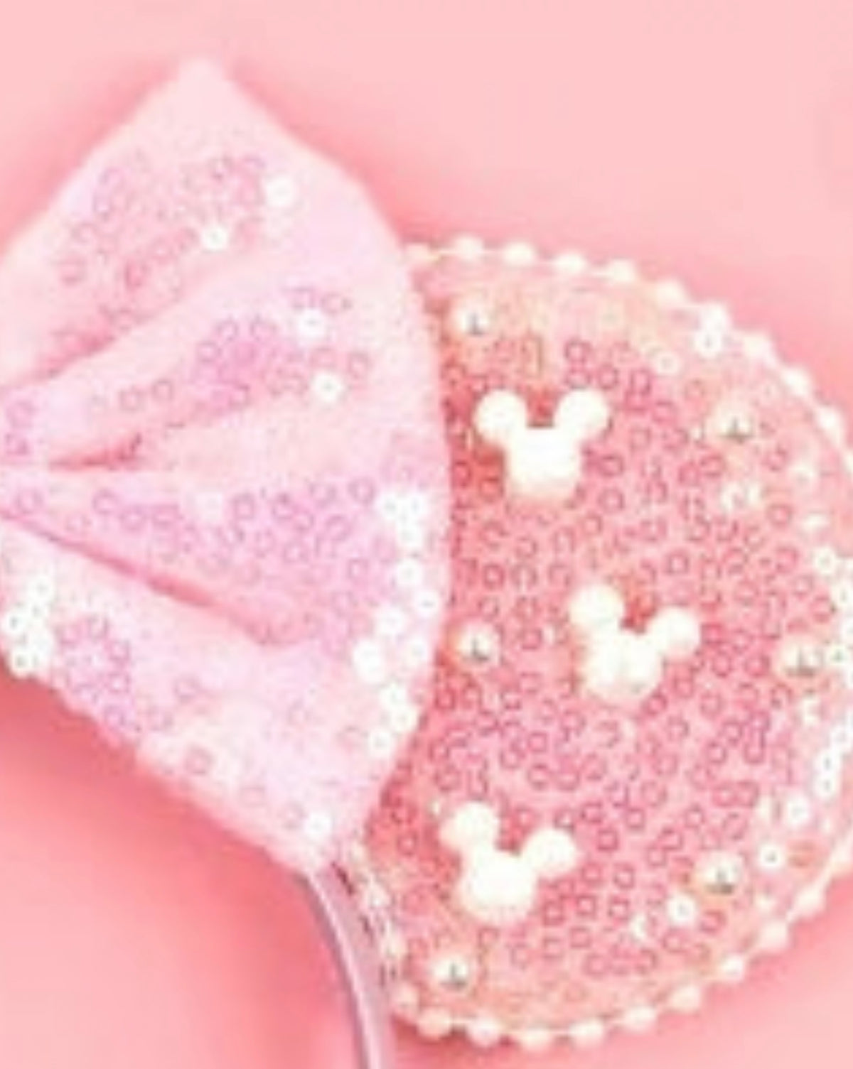Sparkle glitter velvet ears